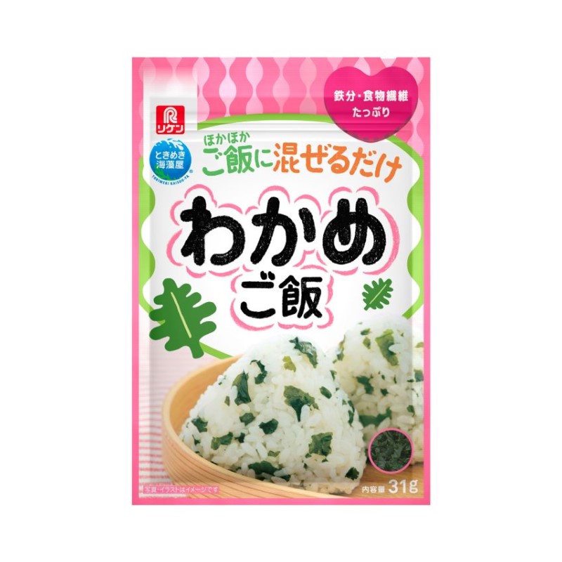 わかめご飯 梅じそ | わかめご飯シリーズ | その他の海藻商品 | 商品情報 | 理研ビタミン株式会社